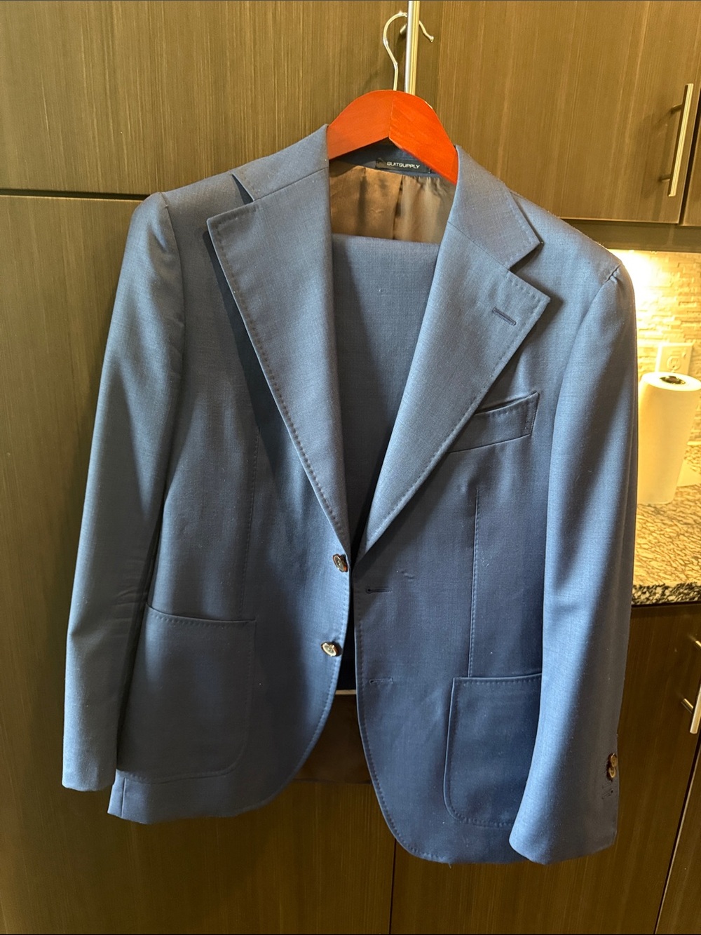 Suitsupply Blue Two-Button Sport Coat